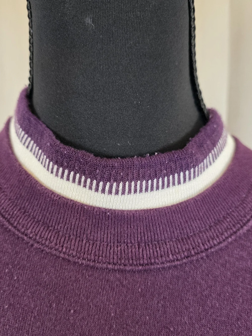 Vintage Morning Sun Floral Sweatshirt Purple Cottagecore Large
